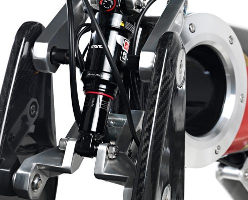 carbon ebike vip version front suspension